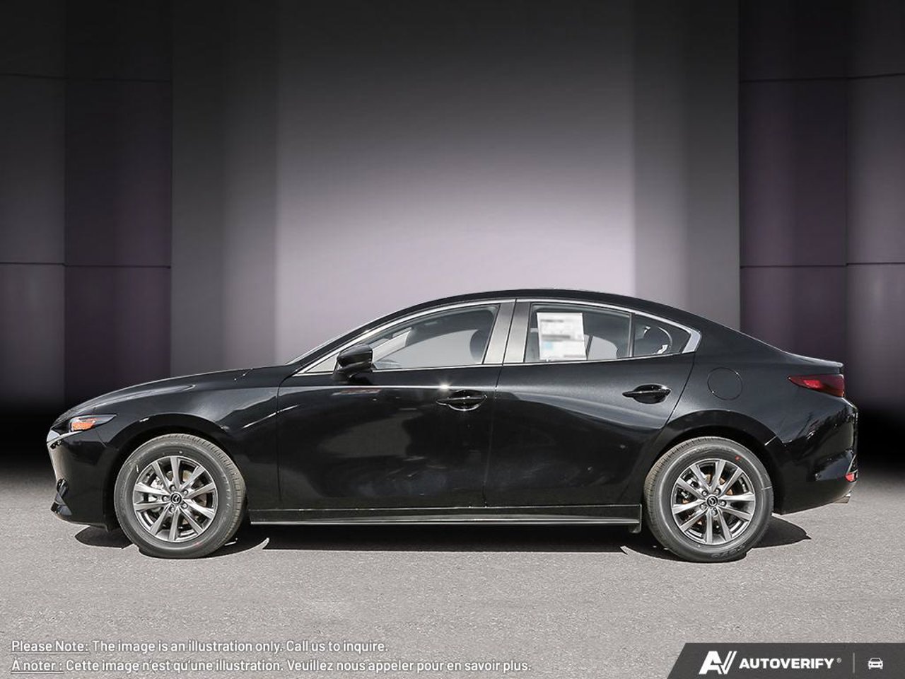 2026 Mazda Mazda3 3MZBPABL7TM513004 Jet Black Mica Mirabel - photo #2
