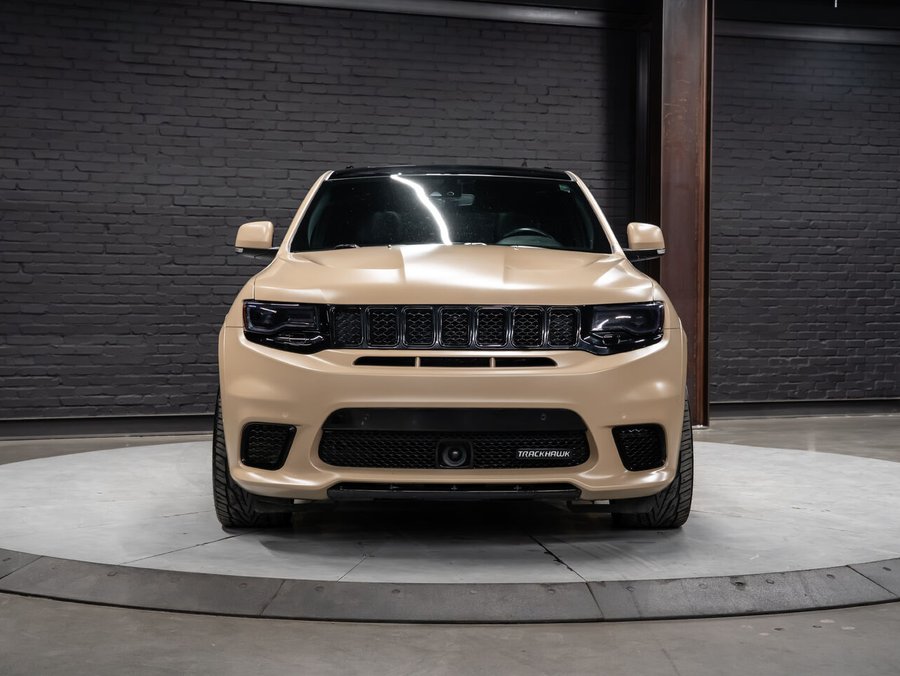 2019 Jeep Grand Cherokee Trackhawk | Custom Vinyl Wrap | Full Stealth PPF | Clean CARFAX White