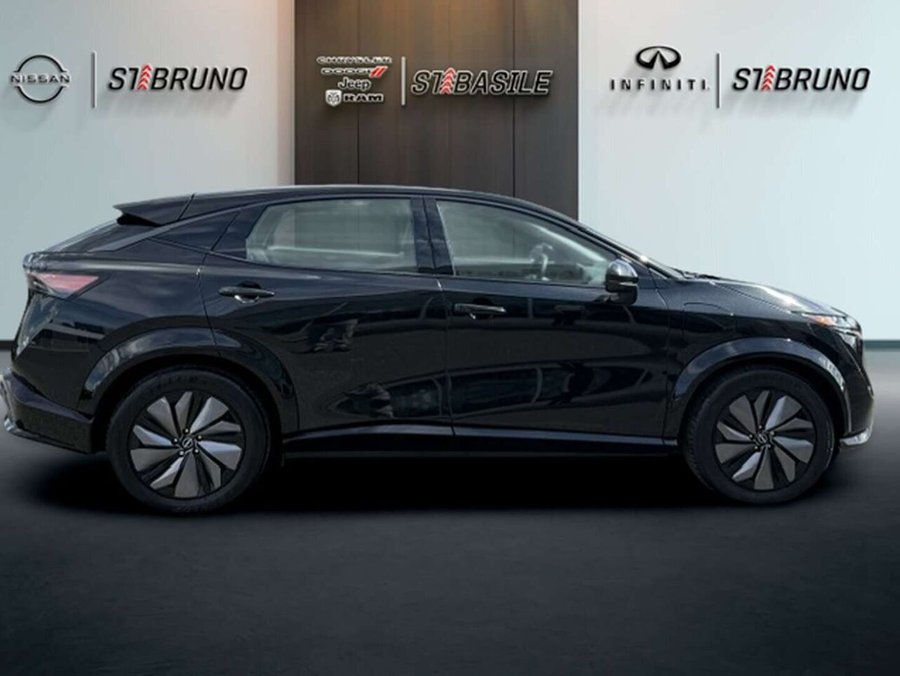 2024 Nissan Ariya EVOLVE +, AWD, TOIT PANO, BAS KILOMETRAGE Black