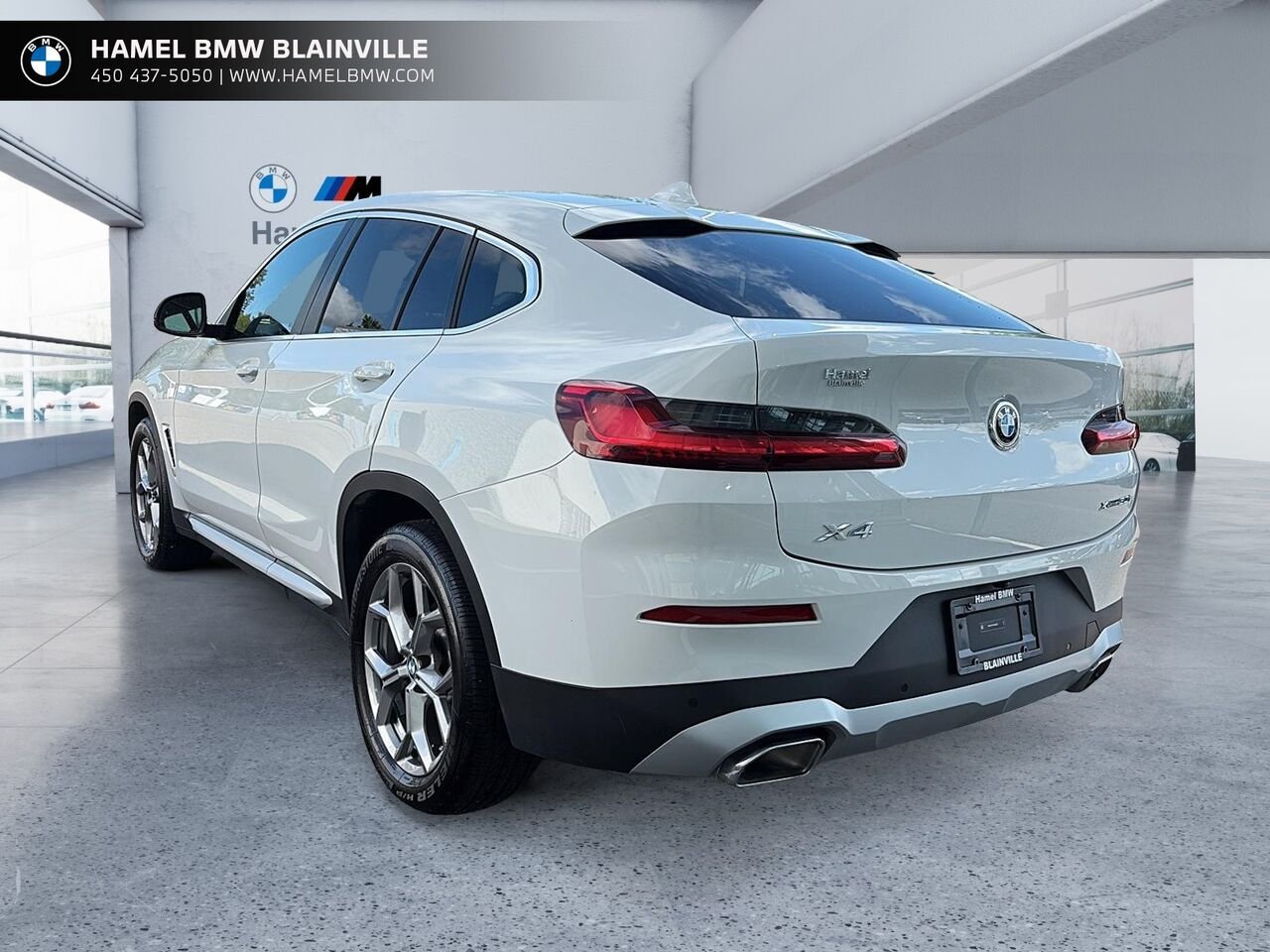 BMW X4 xDrive30i coupé d’activités sportives 2024 Blanc Blainville - photo #3