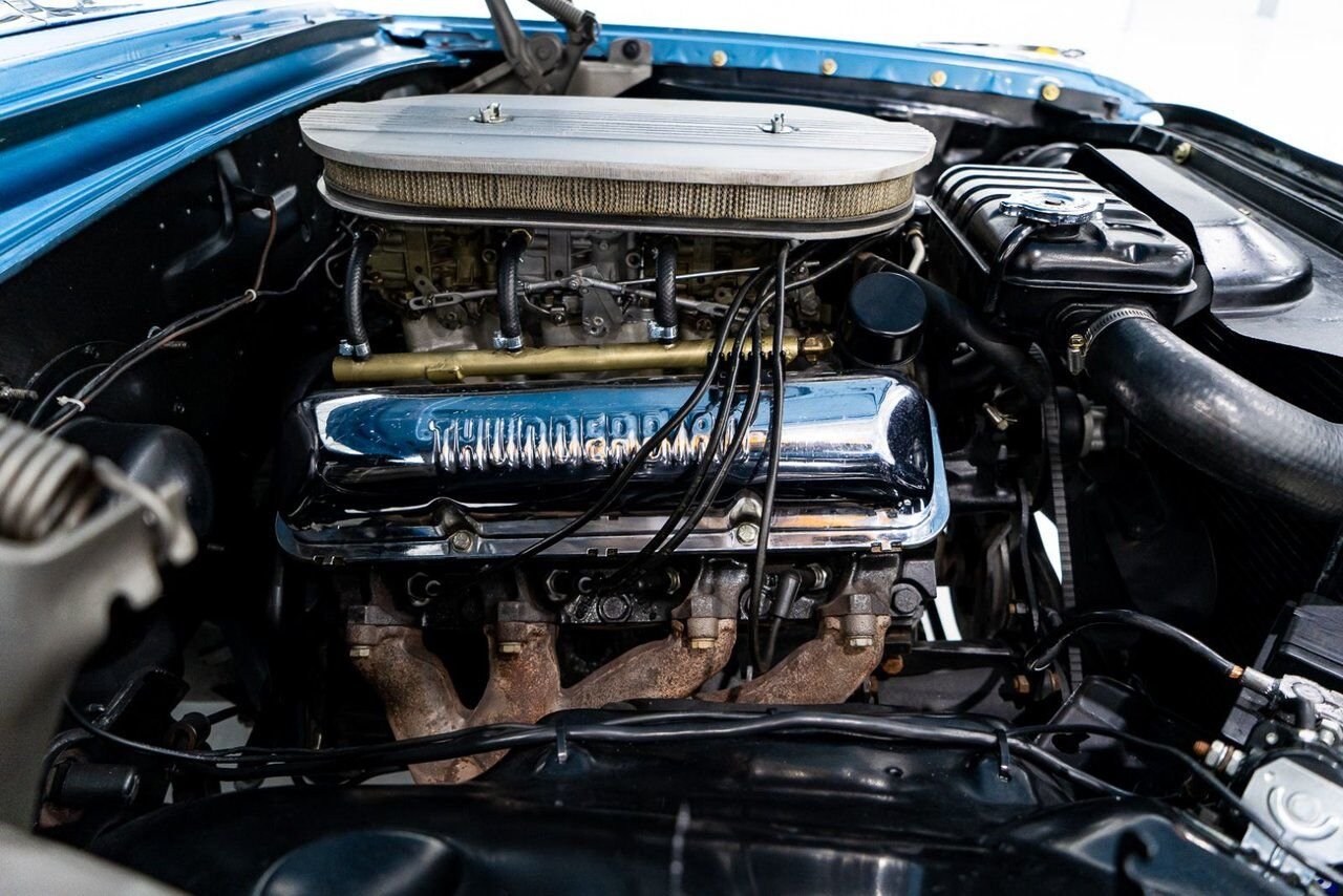 1963 Ford Galaxie 500 *PRIX EN USD* 406 Cu In TriPower 4-Speed Convertible Blue Montreal - photo #63