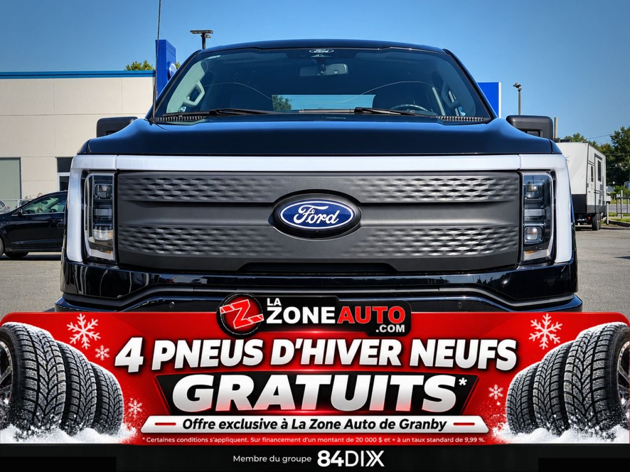2024 Ford F-150 Lightning XLT Black Granby - photo #9