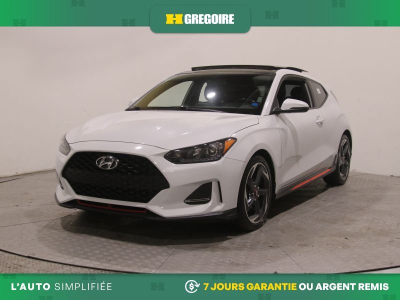 2019 Hyundai Veloster White Blainville - photo #2