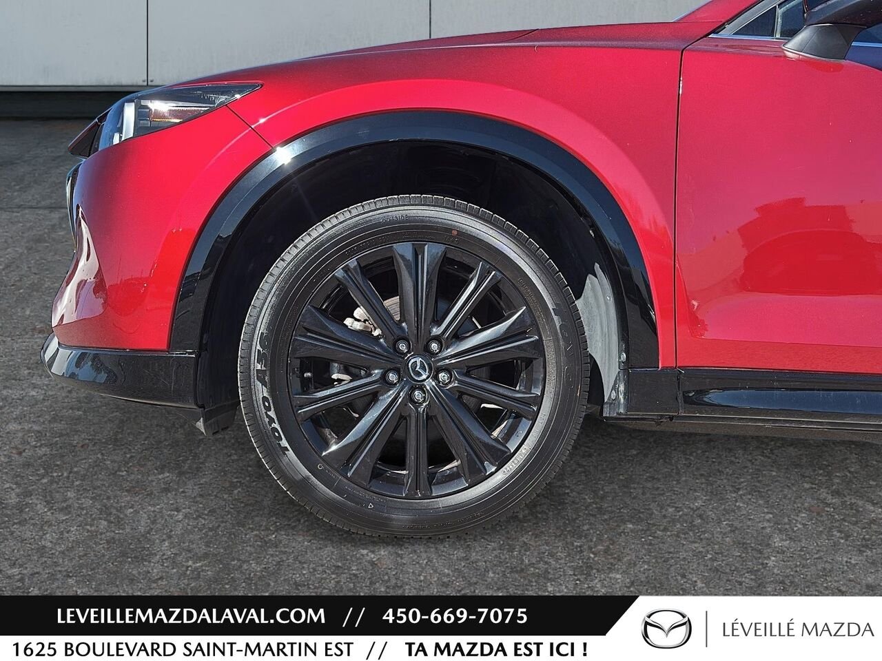 Mazda CX-5 Sport avec moteur turbo TI 2023 Rouge Laval - photo #8