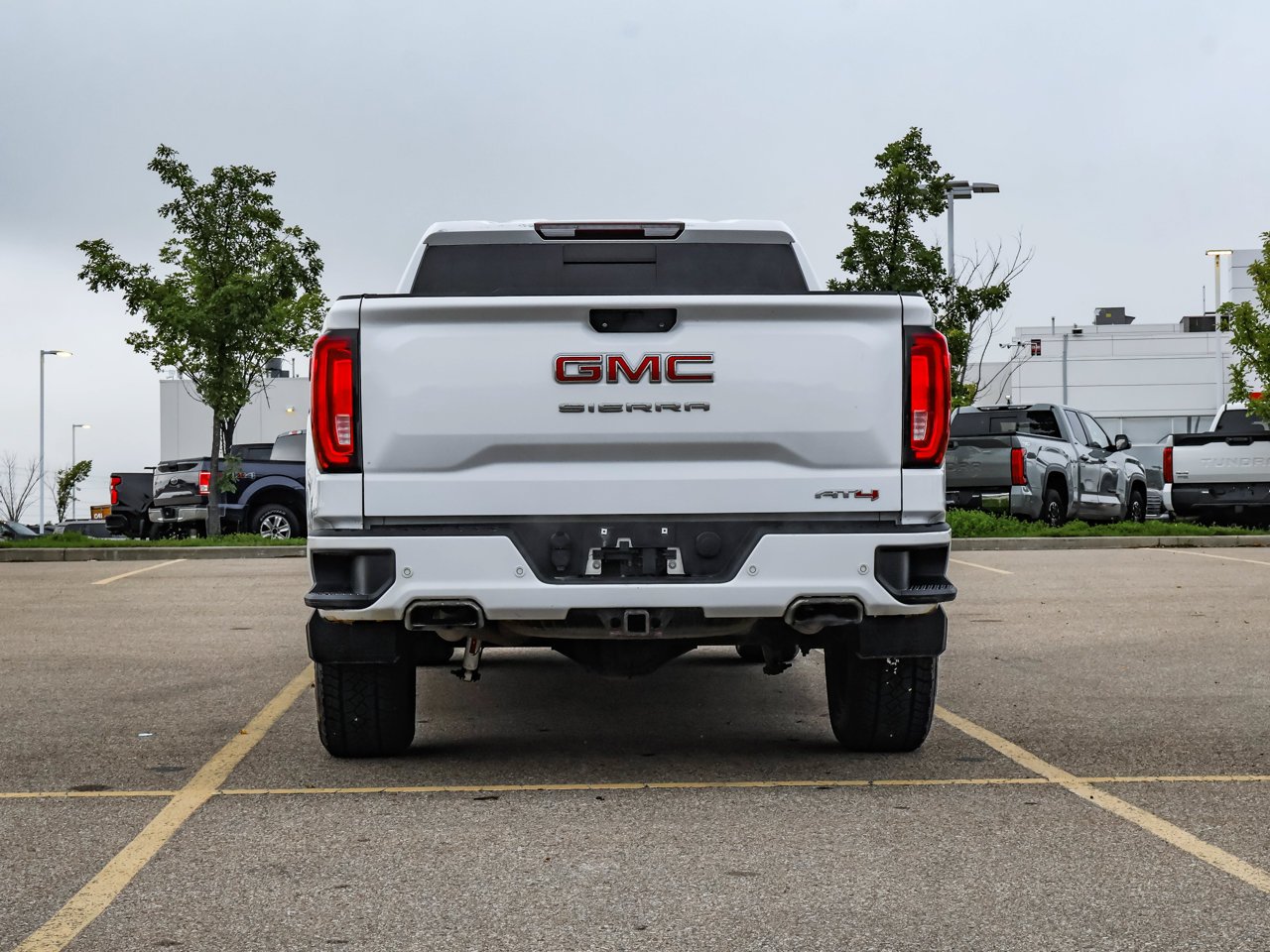 2019 GMC Sierra 1500 4WD Crew Cab 157 AT4 White Sherwood Park - photo #6