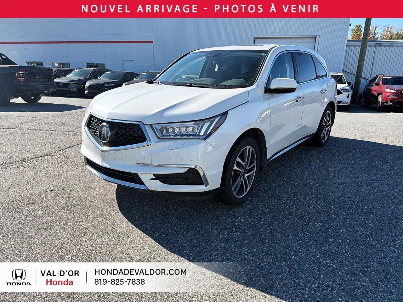 Acura MDX Navi SH-AWD 2018 Blanc Val-d'Or - photo #0