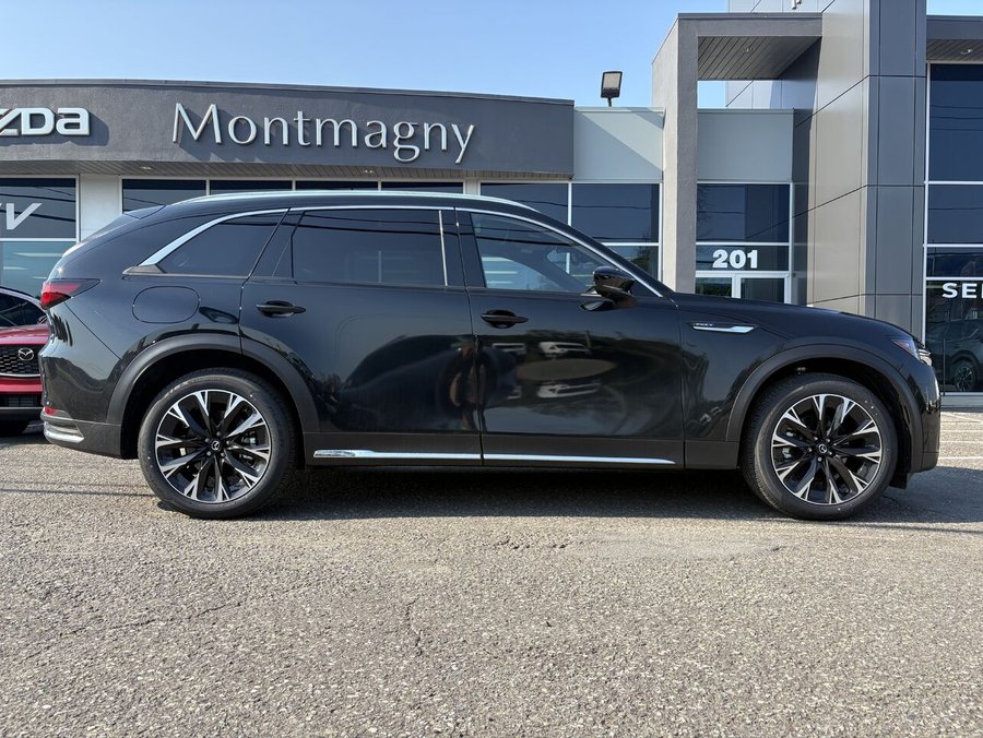 MAZDA CX-90 hybride rechargeable GT TI 2026 Noir de jais mica