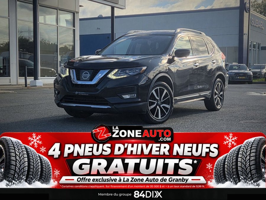 Nissan Rogue SL SIÈGES EN CUIR + AWD 2017 Noir