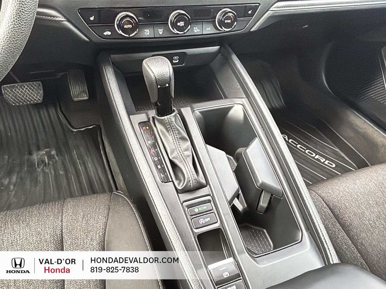 Honda Berline Accord EX 2023 Noir Val-d'Or - photo #10