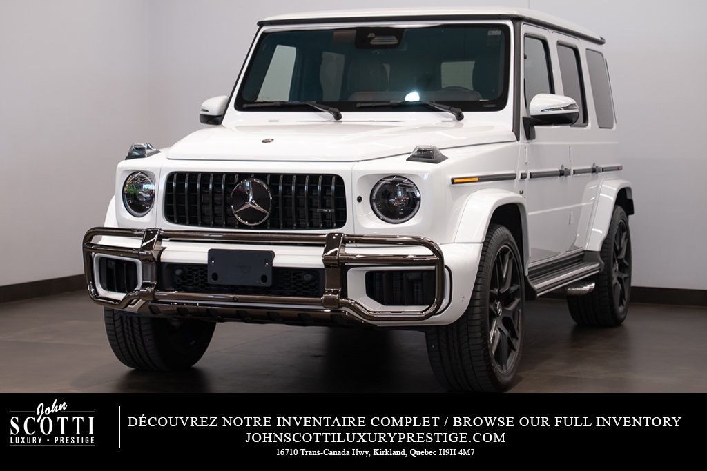 Mercedes-Benz Classe-G G 63 AMG 2026 Blanc Kirkland - photo #0