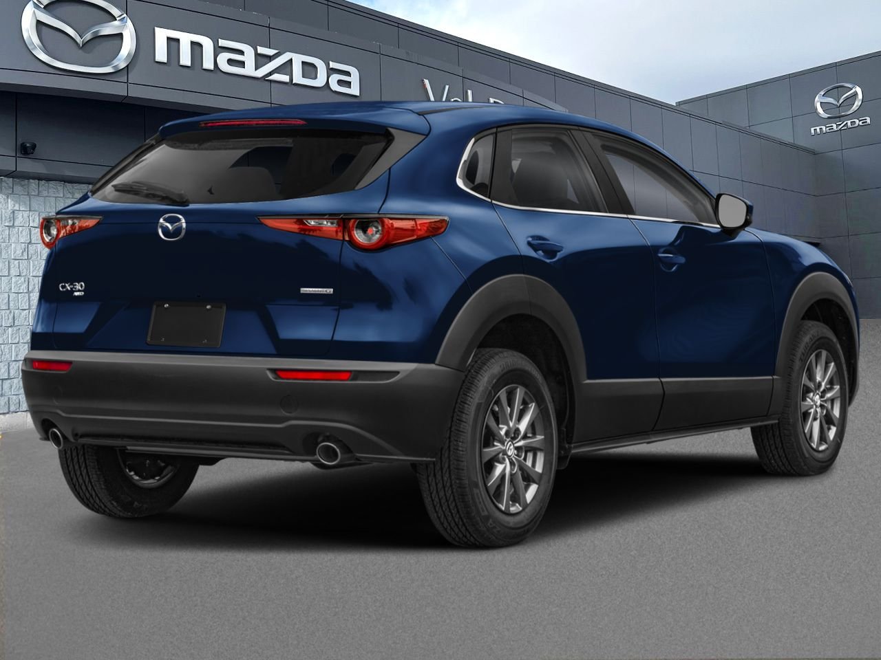 2026 Mazda CX-30 GX TI Deep Crystal Blue Mica Val-David - photo #1