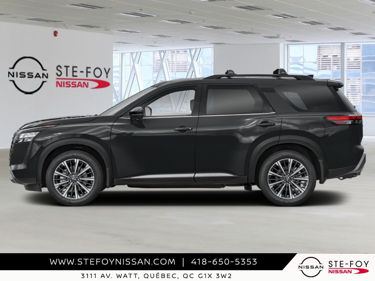 NISSAN PATHFINDER PLATINE SIÈGES CAPITAINE 2026 Noir Ste-Foy - photo #1