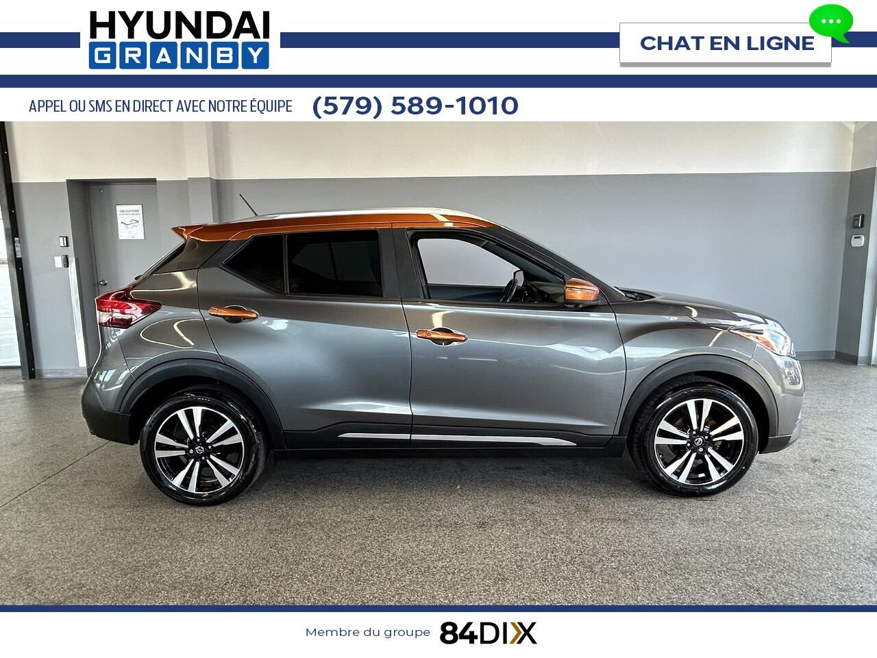 Nissan Kicks 2020 Gris Granby - photo #7
