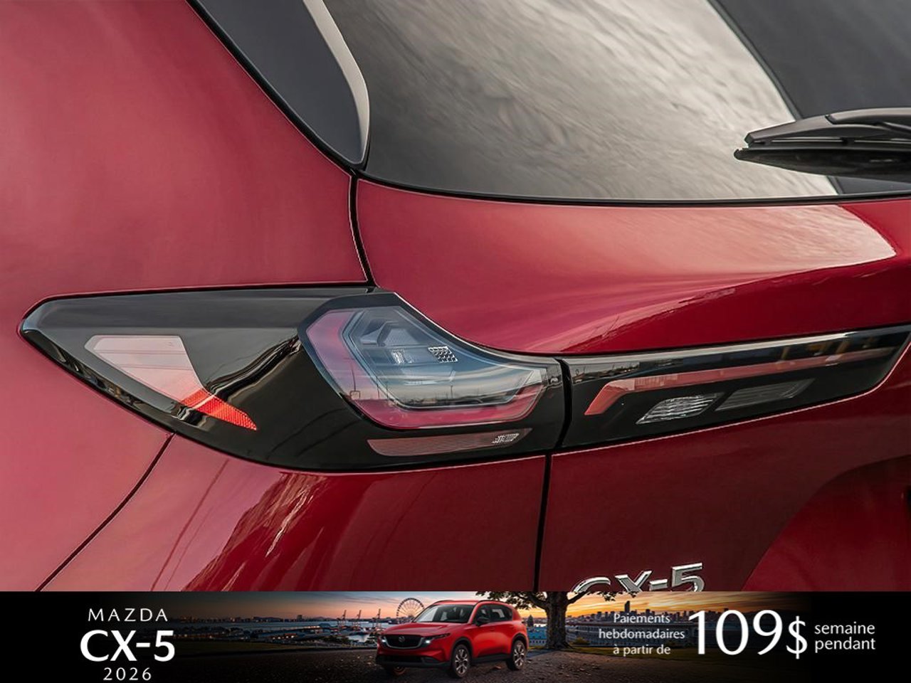 Mazda CX-5 JM3KMCHA7T0179872 2026 Rouge vibrant cristal métallisé Mirabel - photo #9