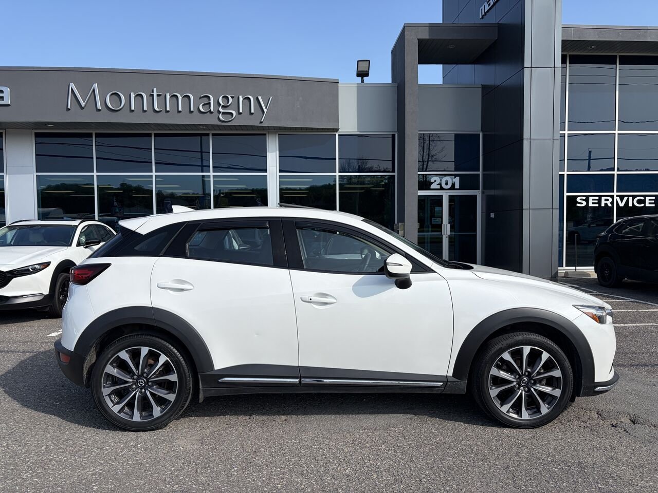 Mazda CX-3 GT TI BA 2020 Blanc Montmagny - photo #3
