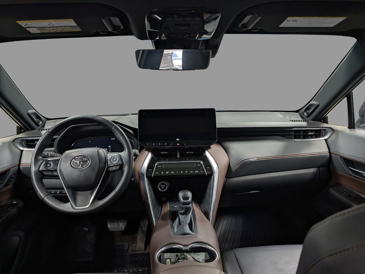 Toyota Venza Hybride LIMITED/AWD/SIÈGES CHAUFFANTS/TOIT PANORAMIQUE FIXE/VOLANT CHAUFFANT/BLUETOOTH/AC BIZONE 2023 Noir céleste Sherbrooke - photo #7