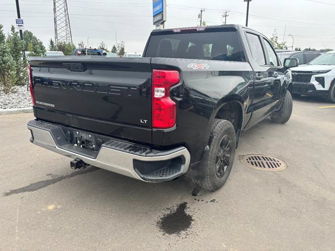 2025 Chevrolet Silverado 1500 4WD Crew Cab 147 LT Black Sherwood Park - photo #4