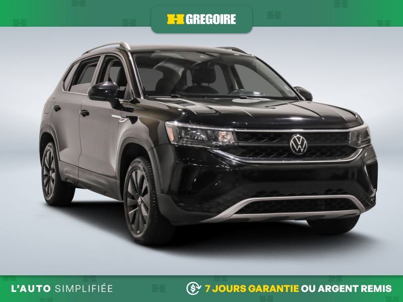 Volkswagen Taos 822980 | Comfortline AUTO AC CUIR NAV MAGS CAM RECUL BLEUTO 2024 Noir Laval - photo #0