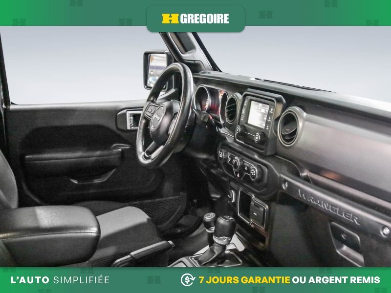 Jeep Wrangler 730494A | SPORT 4WD AUTO MAGS CAM RECUL BLUETOOTH 2022 Noir Laval - photo #24