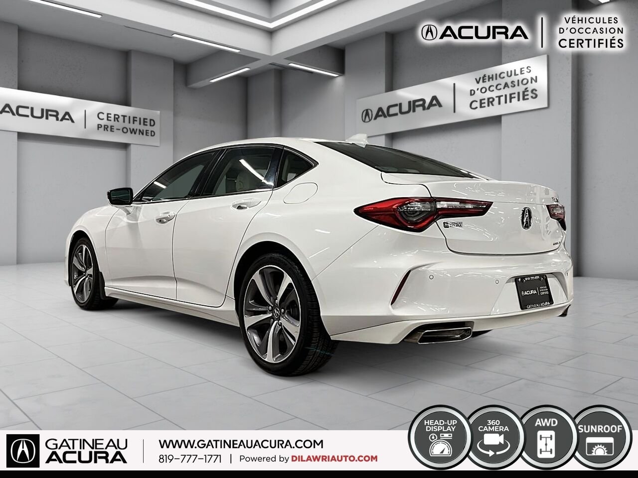 2021 Acura TLX Platinum Élite berline SH-AWD White Gatineau - photo #18