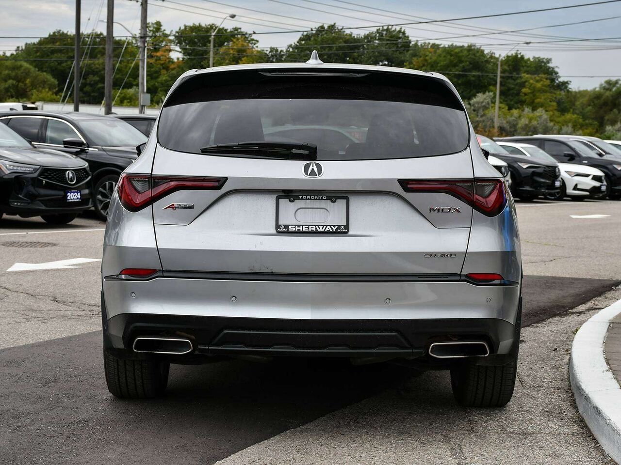 2025 Acura MDX A-Spec - ACURA CERTIFIED Silver Etobicoke - photo #8