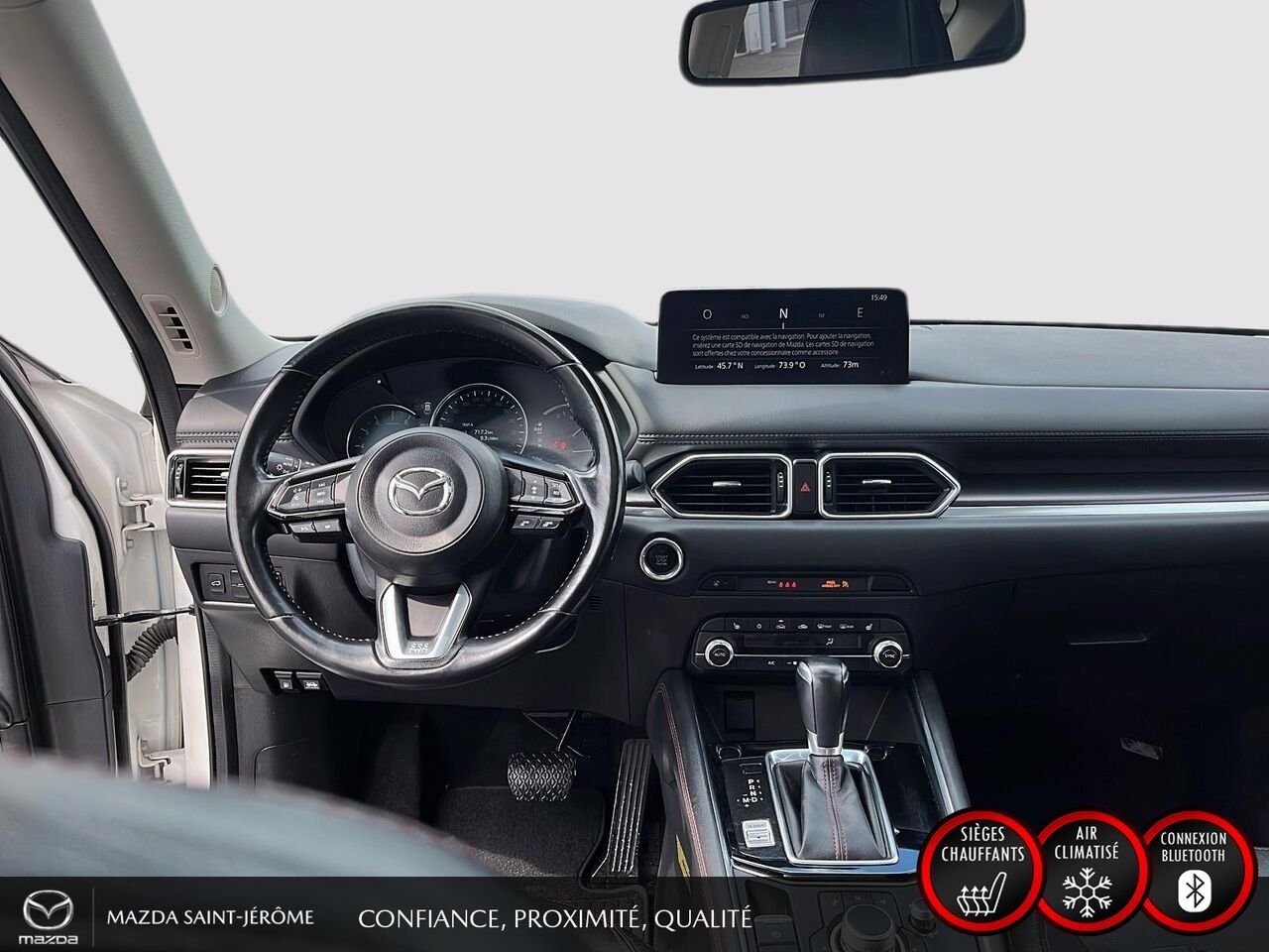 2022 Mazda CX-5 White Ste-Agathe des Monts - photo #22