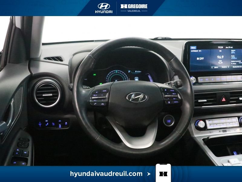 2021 Hyundai Kona White Vaudreuil-Dorion - photo #21