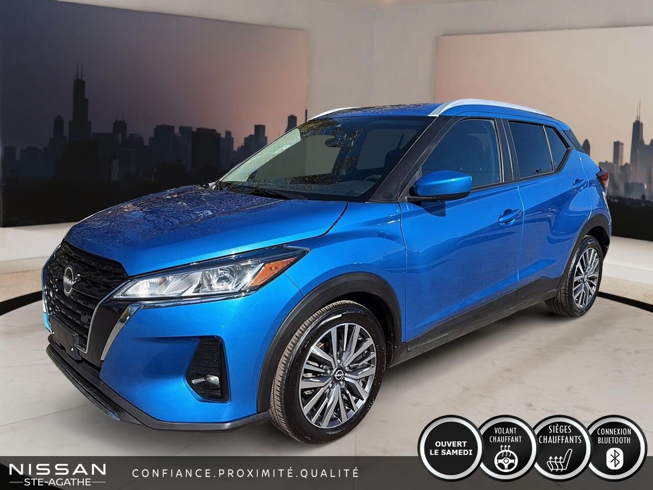 2024 Nissan Kicks Blue Ste-Agathe des Monts - photo #0