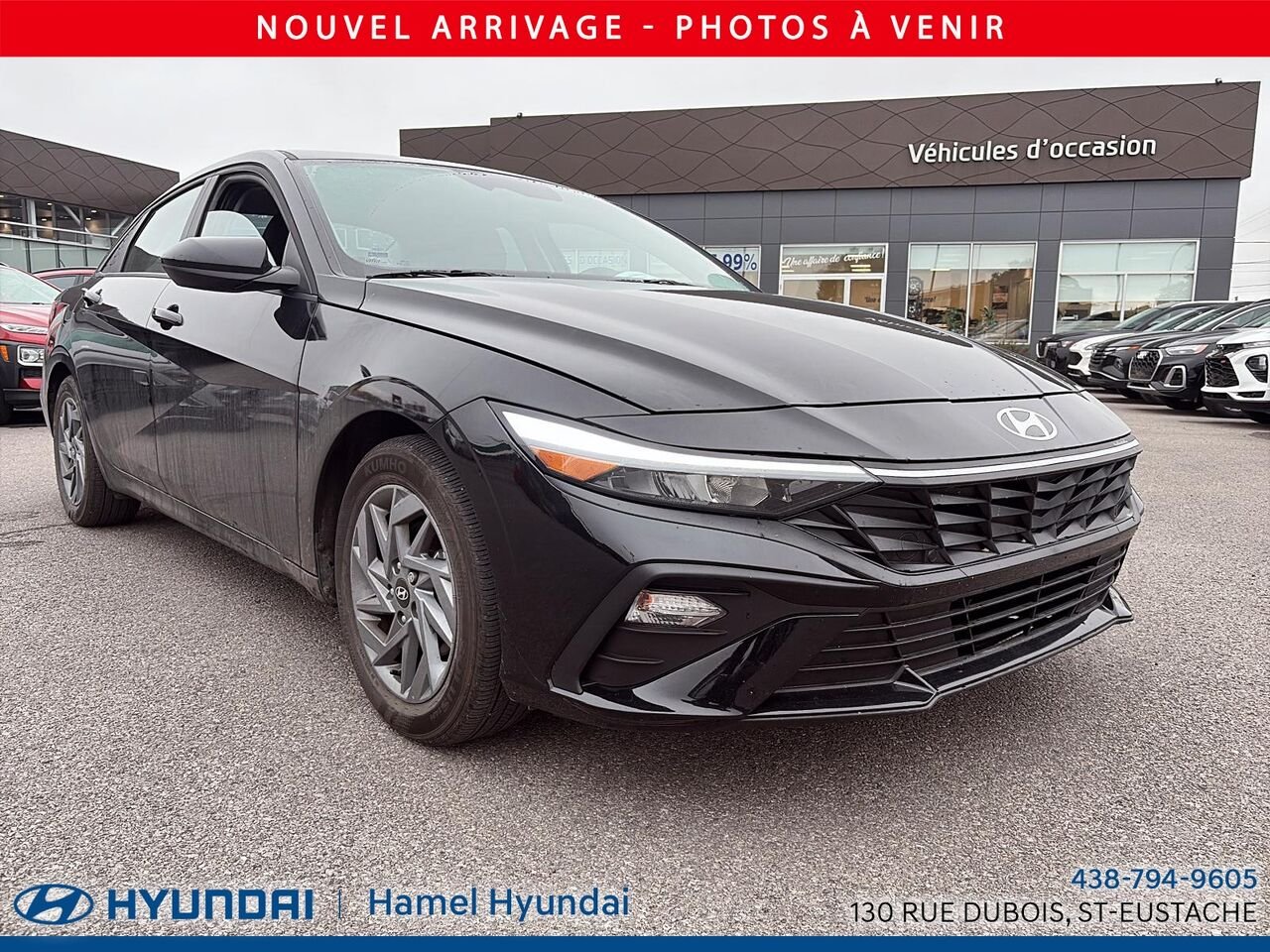 Hyundai Elantra 2024 Noir Saint-Eustache - photo #1
