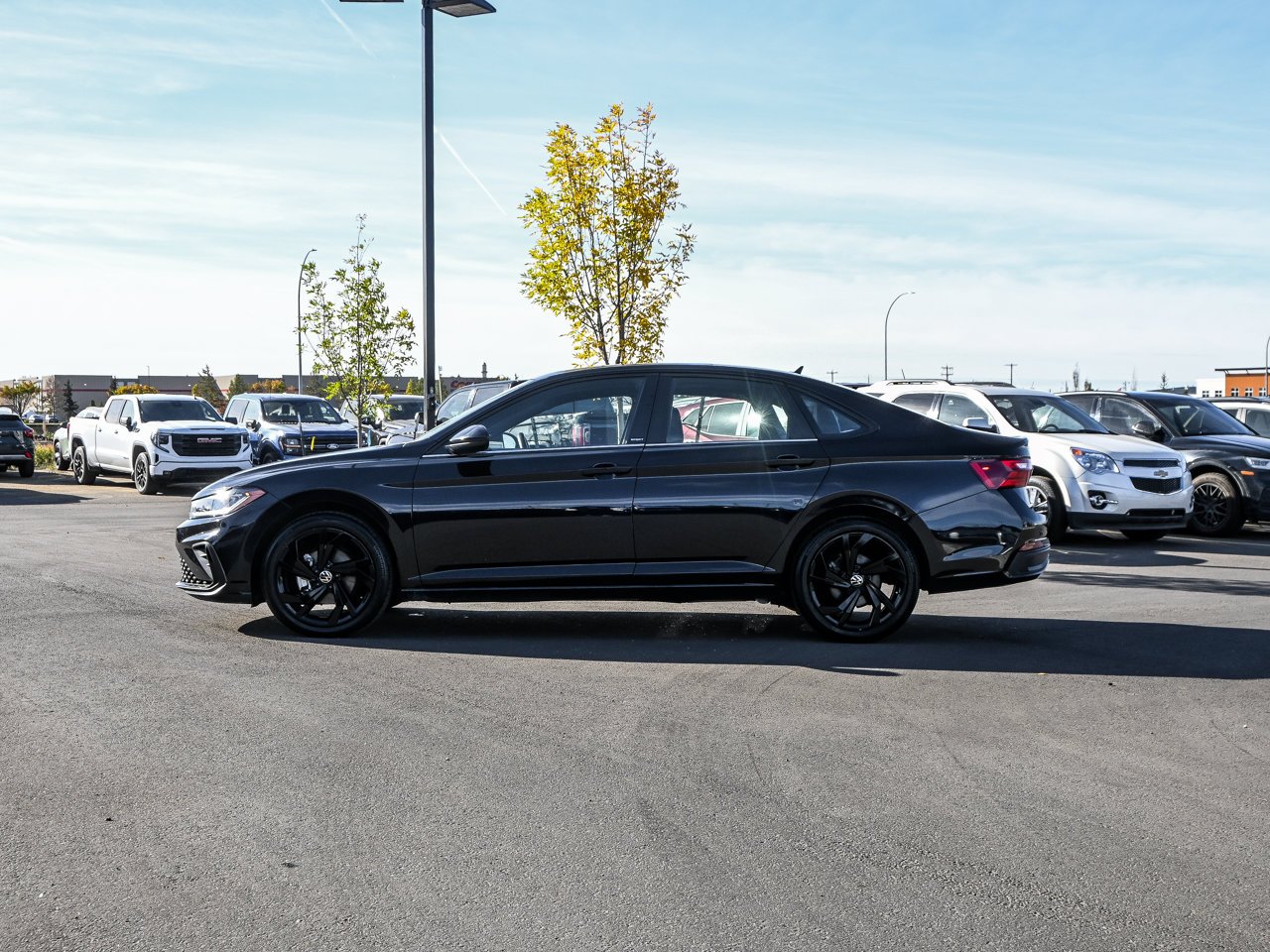 2025 Volkswagen Jetta Comfortline Auto Black Sherwood Park - photo #9