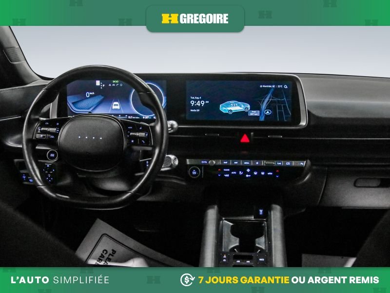 Hyundai IONIQ 6 725432A | PREFERRED AUTO AC NAV GR ELECT MAGS CAM RECUL BLEU 2023 Noir Laval - photo #17