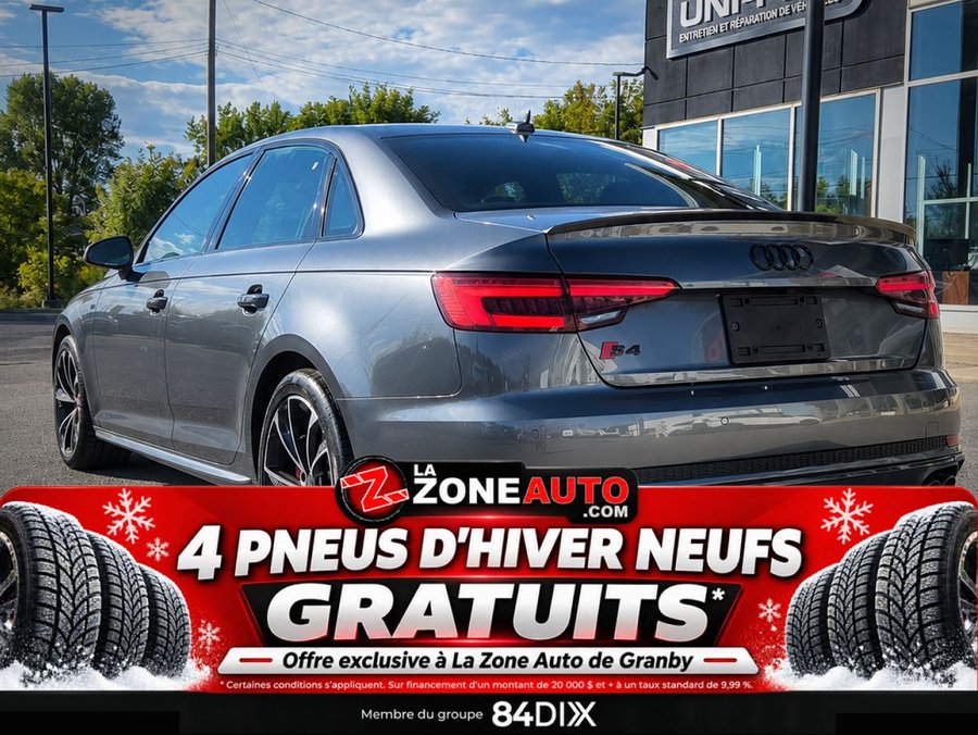 Audi S4 Progressiv Quattro FIBRE DE CARBONE + ALCANTARA 2018 Gris