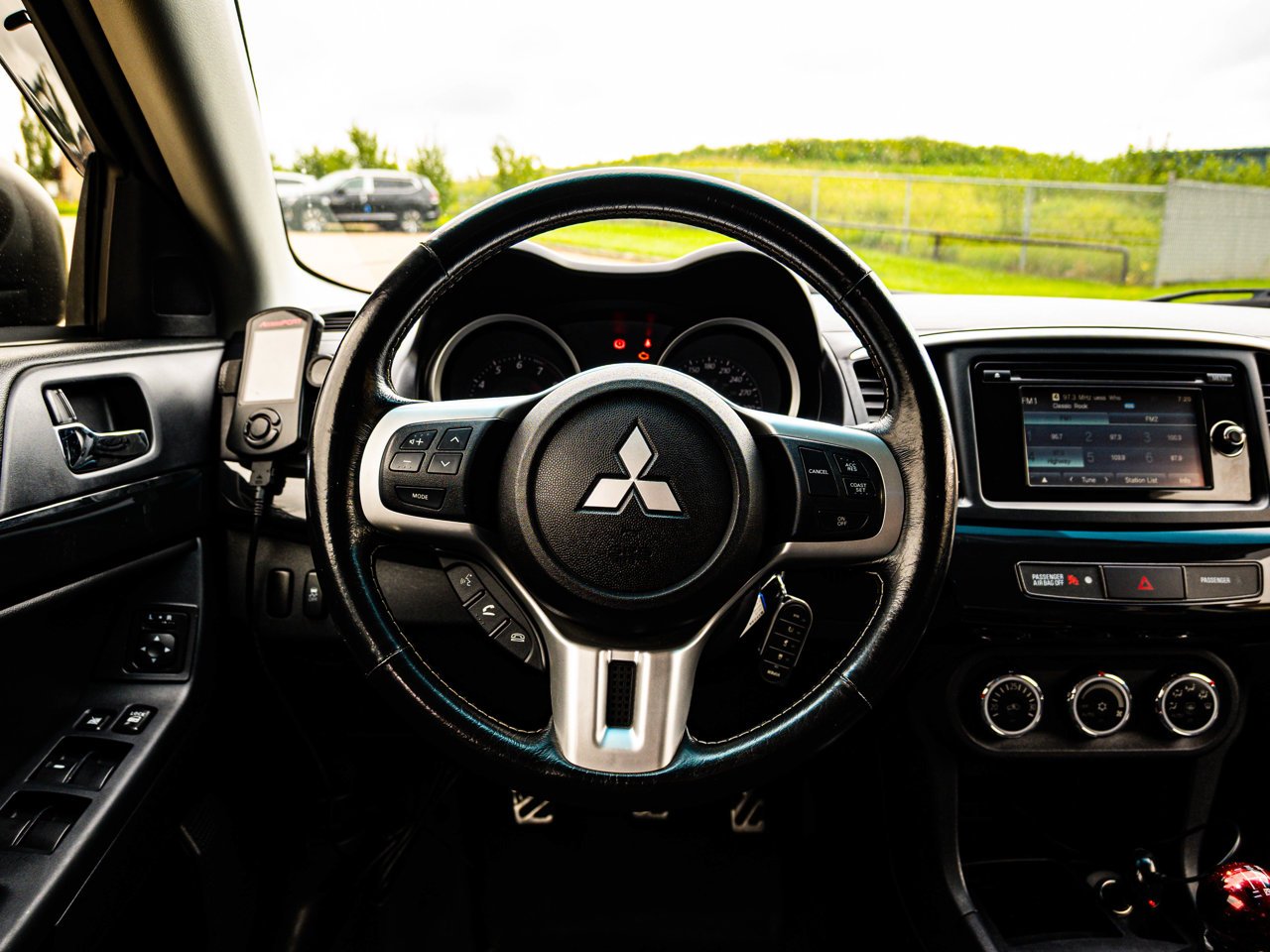 2015 Mitsubishi Lancer Evolution 4dr Sdn GSR Black Sherwood Park - photo #26