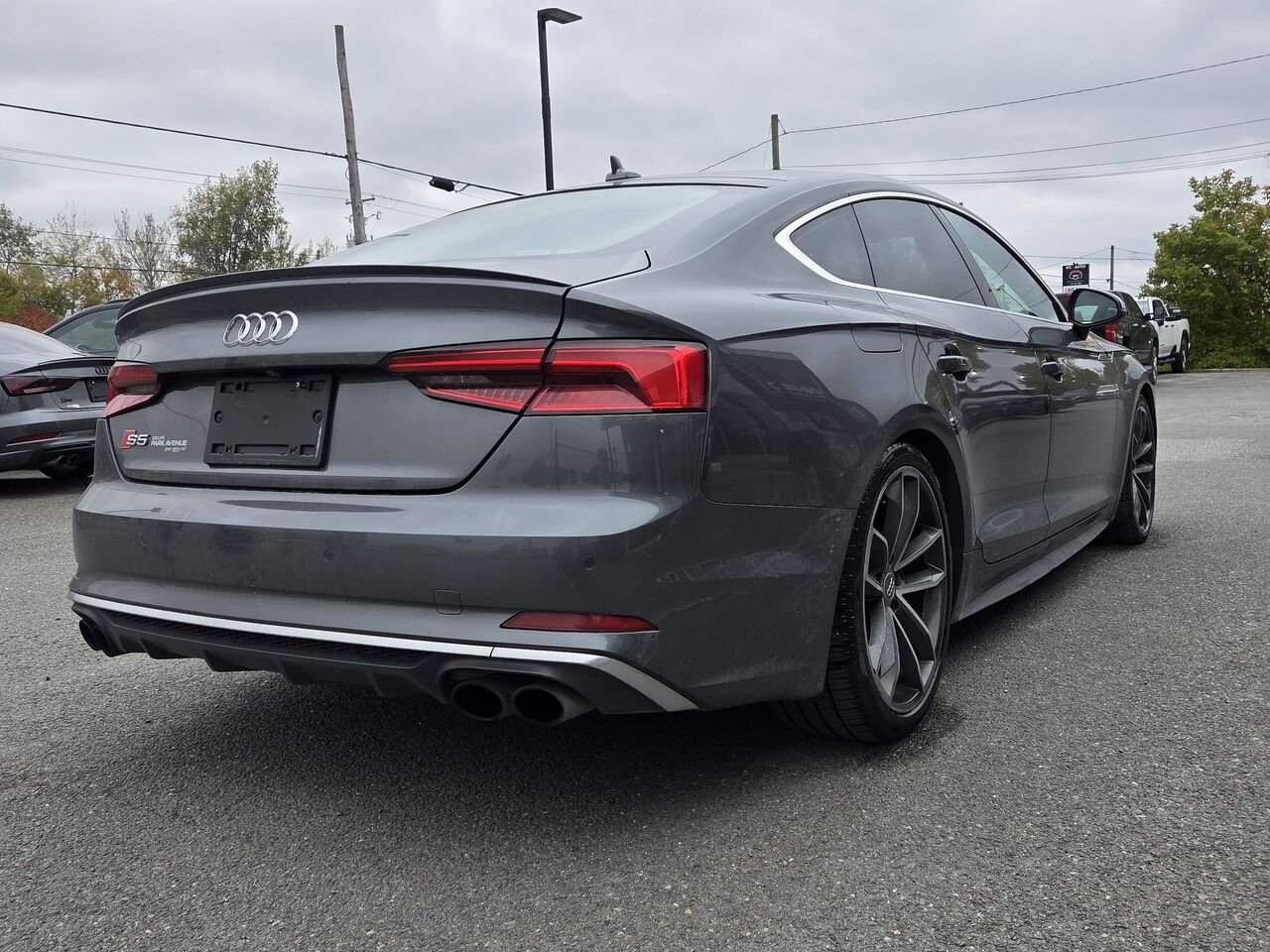Audi S5 Sportback Technik 2018 Gris Granby - photo #6
