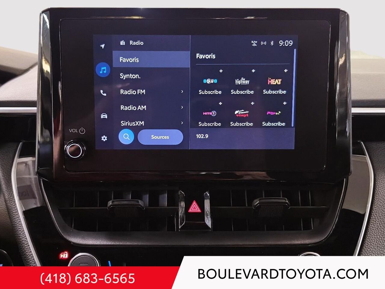 2024 Toyota COROLLA 100592A-40 | SE Blue Québec - photo #10