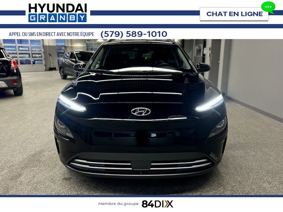 Hyundai Kona électrique Preferred 2023 Noir