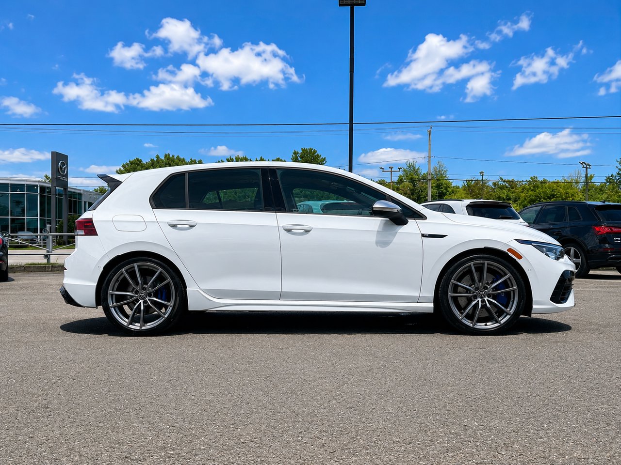 2024 Volkswagen Golf R White Granby - photo #8