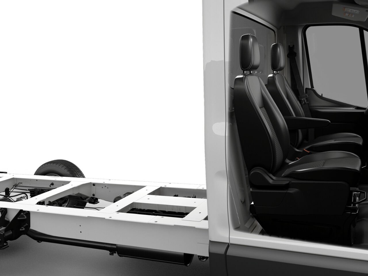 2026 Ford Transit Chassis Cab Oxford White Saint-Jérôme - photo #2