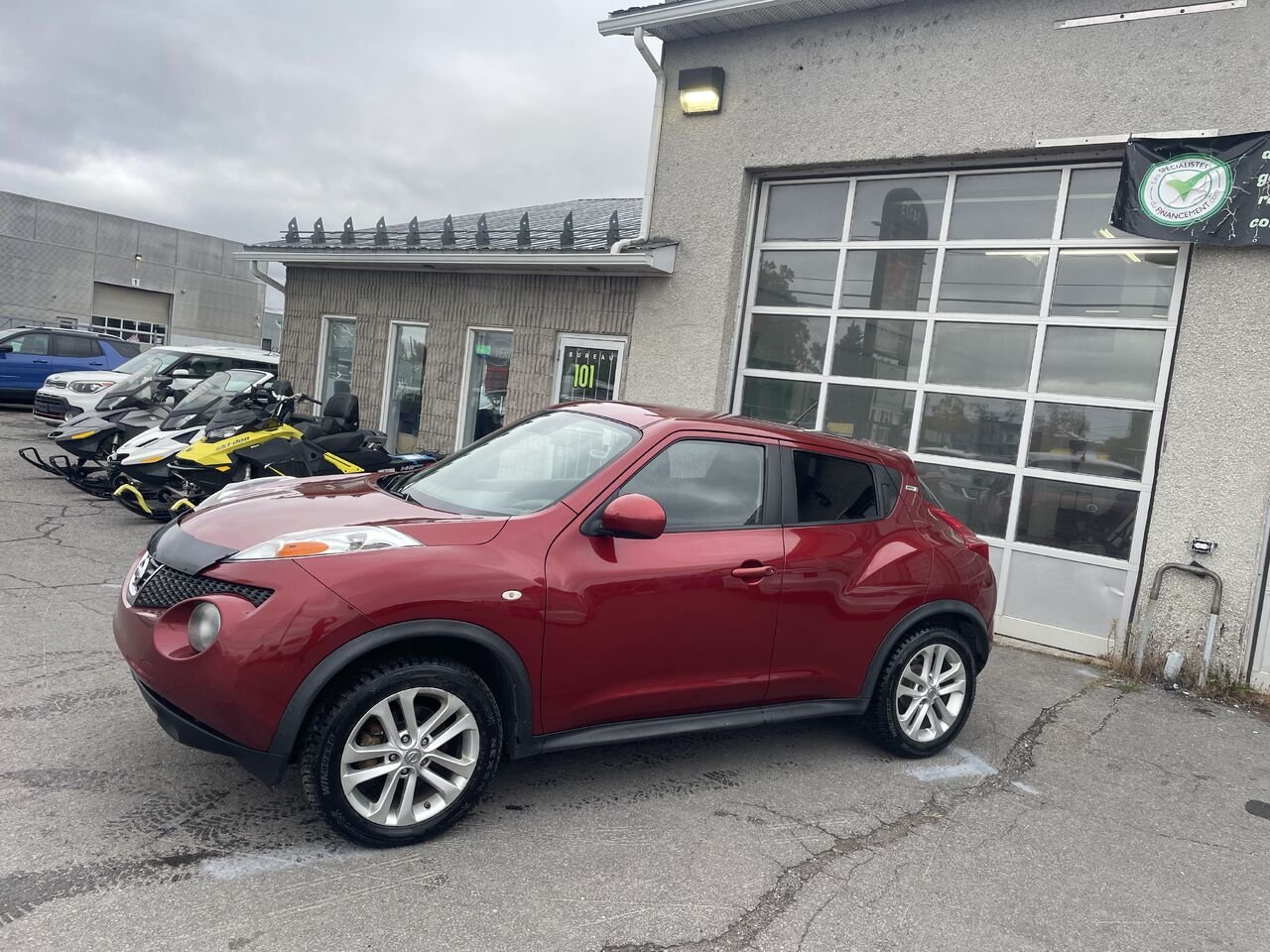 NISSAN JUKE 2013 Rouge Longueuil, - photo #4