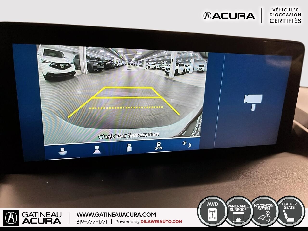 Acura RDX A-Spec SH-AWD 2023 Blanc Gatineau - photo #5