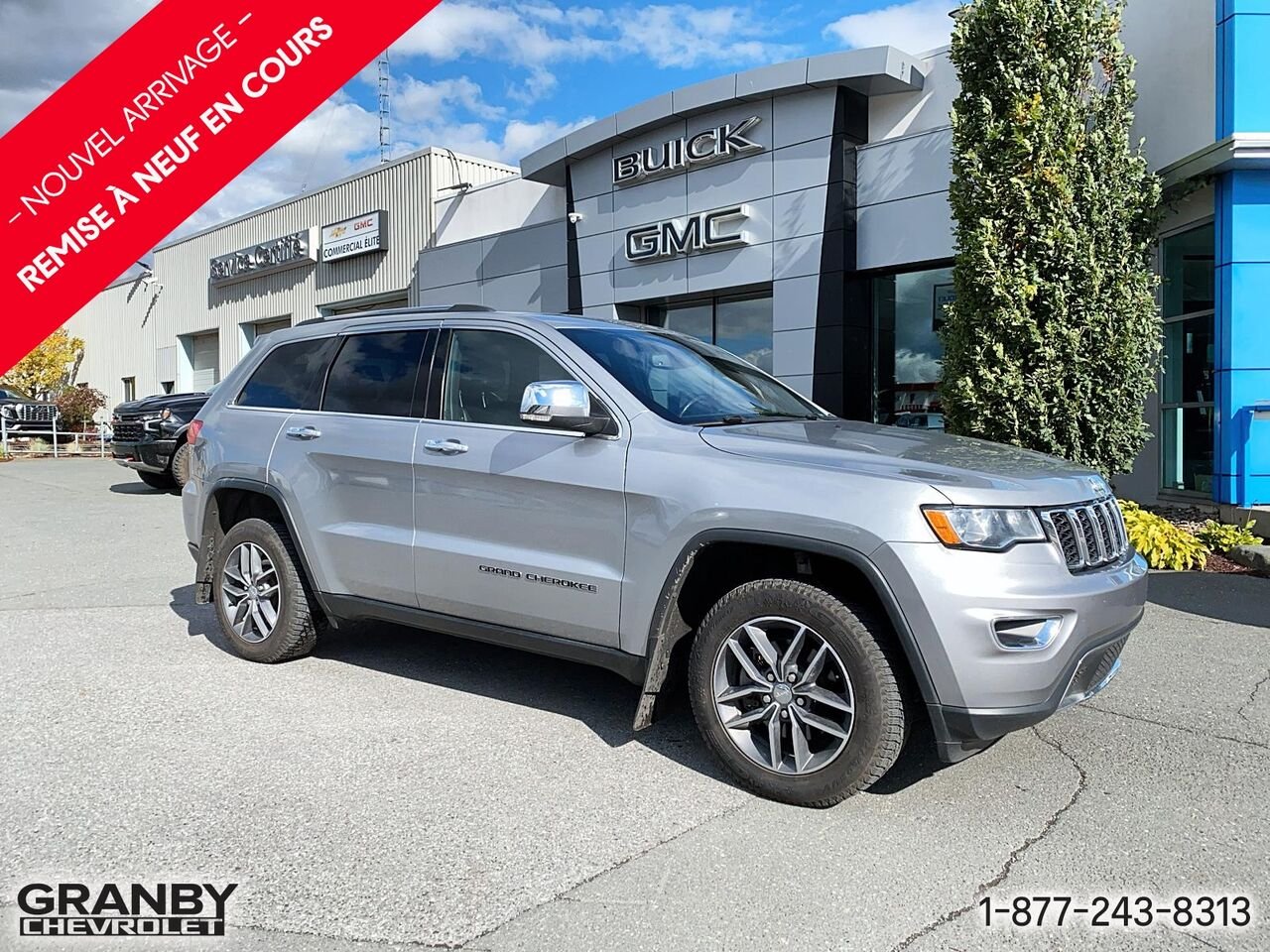 2018 Jeep Grand Cherokee Limited 4x4 | G3889 Silver Granby - photo #2