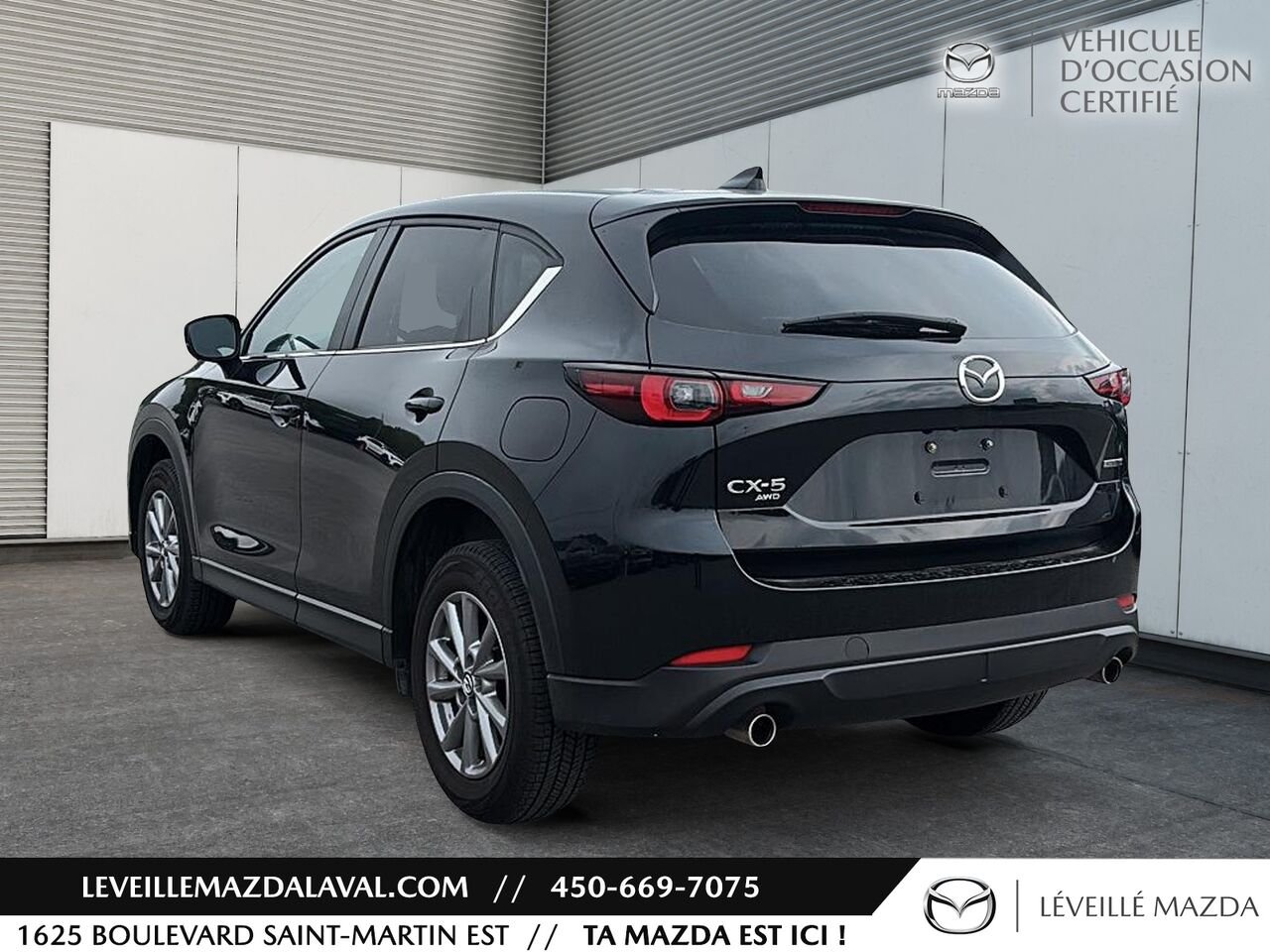 2024 Mazda CX-5 GS TI sans désactivation de cylindres Black Laval - photo #7