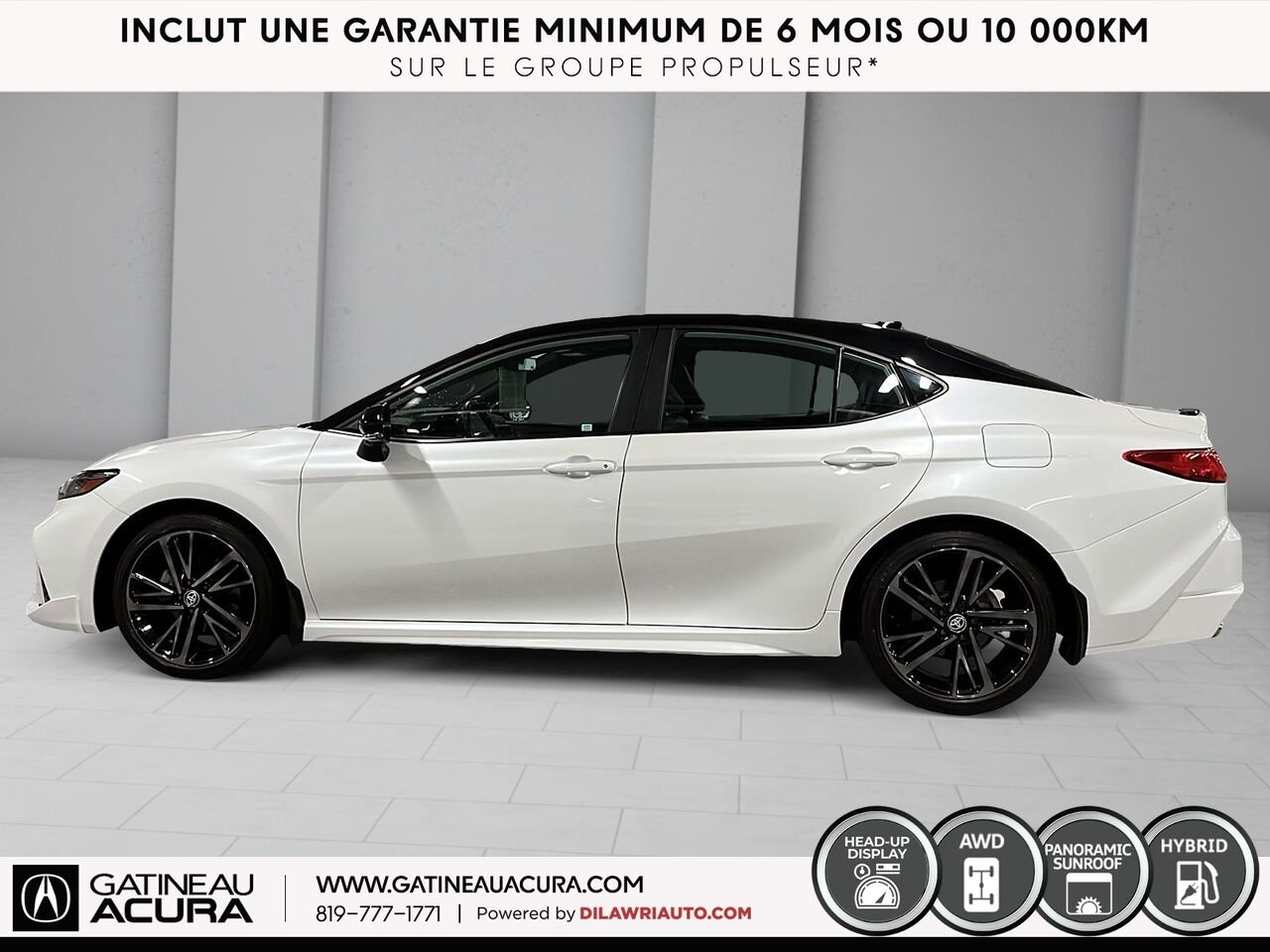 2025 Toyota Camry XSE AWD White Gatineau - photo #20
