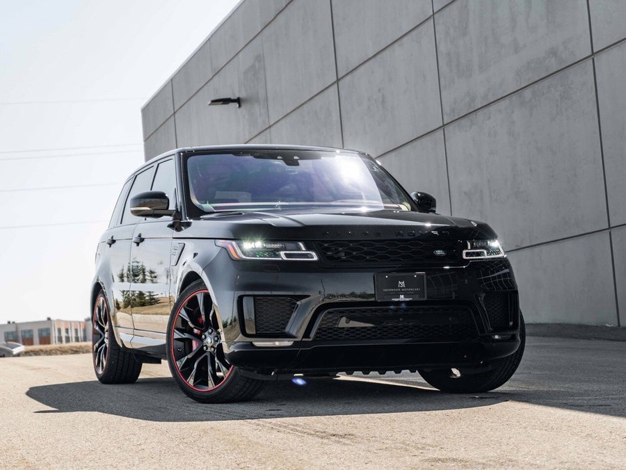 2019 Land Rover Range Rover Sport HST Black
