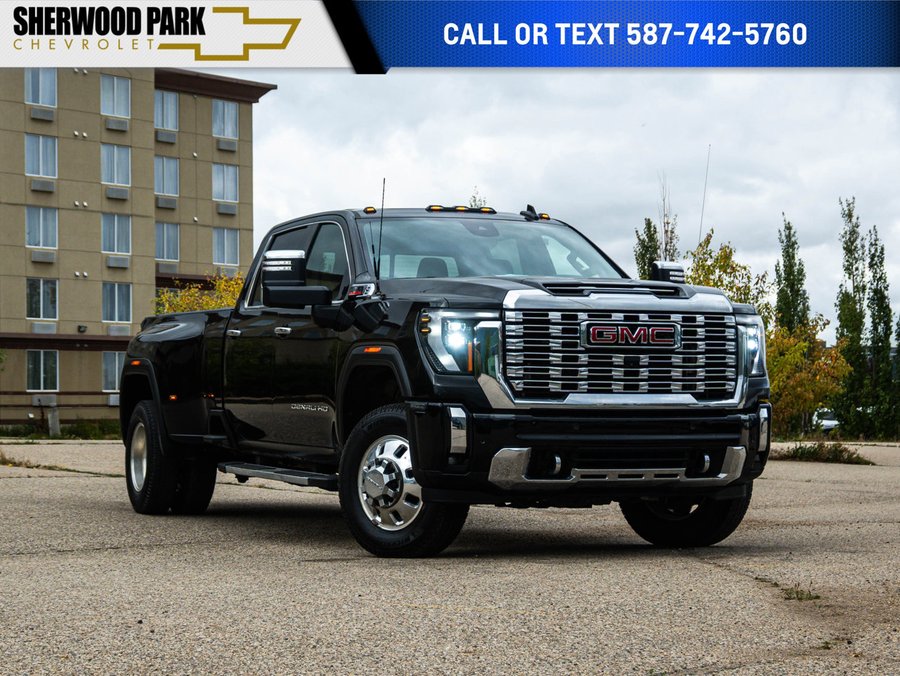 2024 GMC Sierra 3500HD Denali DRW 6.6L Duramax | Technology Package Black