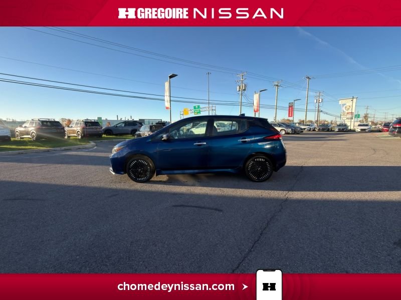2023 Nissan Leaf Blue Blainville - photo #5