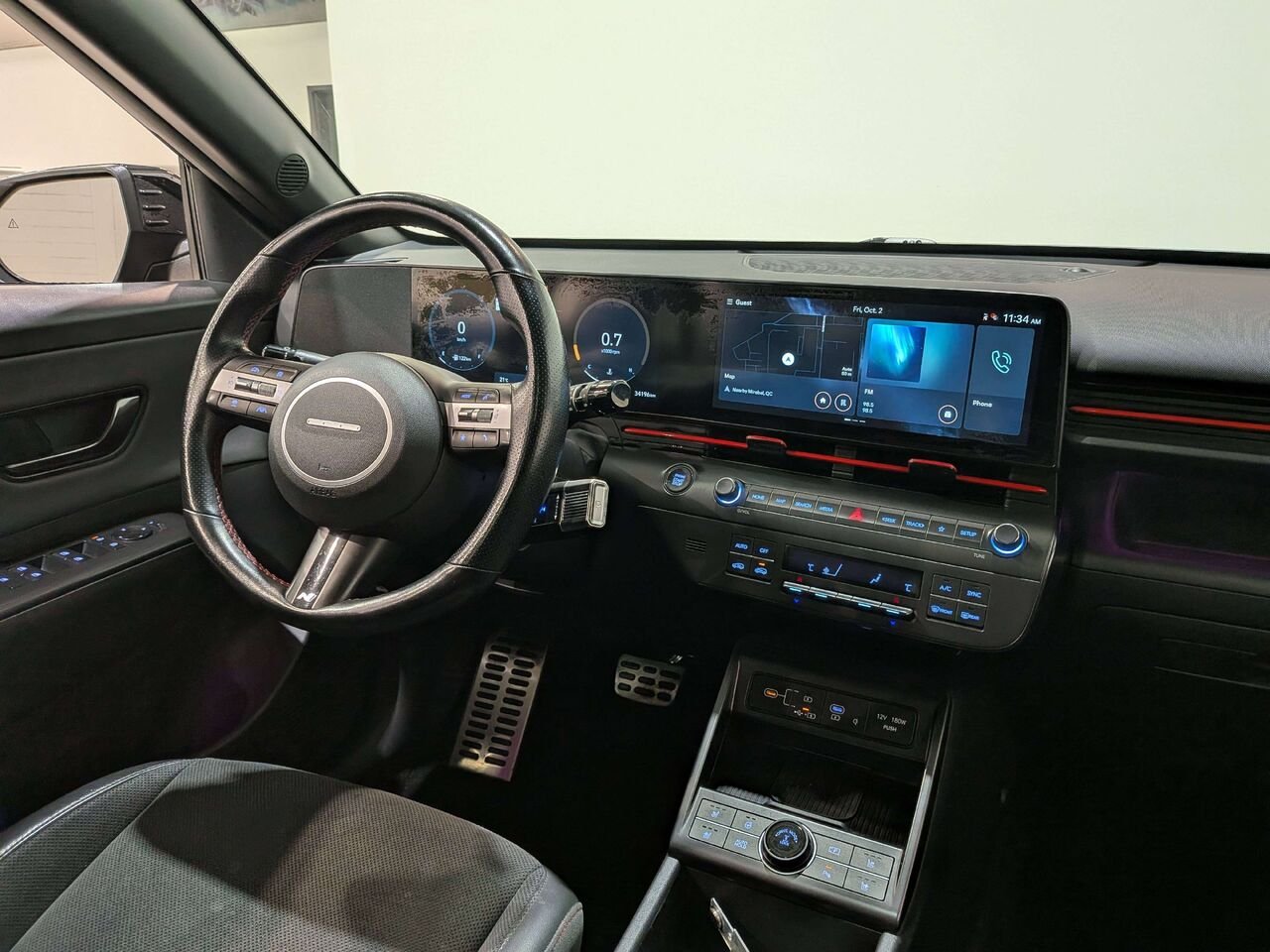 2024 Hyundai Kona 1.6T N Line Ultimate AWD Black Val-David - photo #19