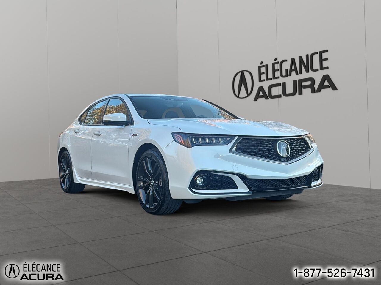Acura TLX A-Spec berline SH-AWD avec ensemble Tech | A8936 2020 Blanc Granby - photo #2