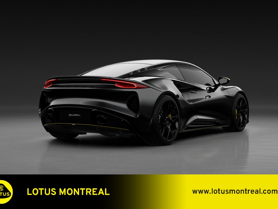 Lotus Emira V6 SE Racing Line 2027 Noir