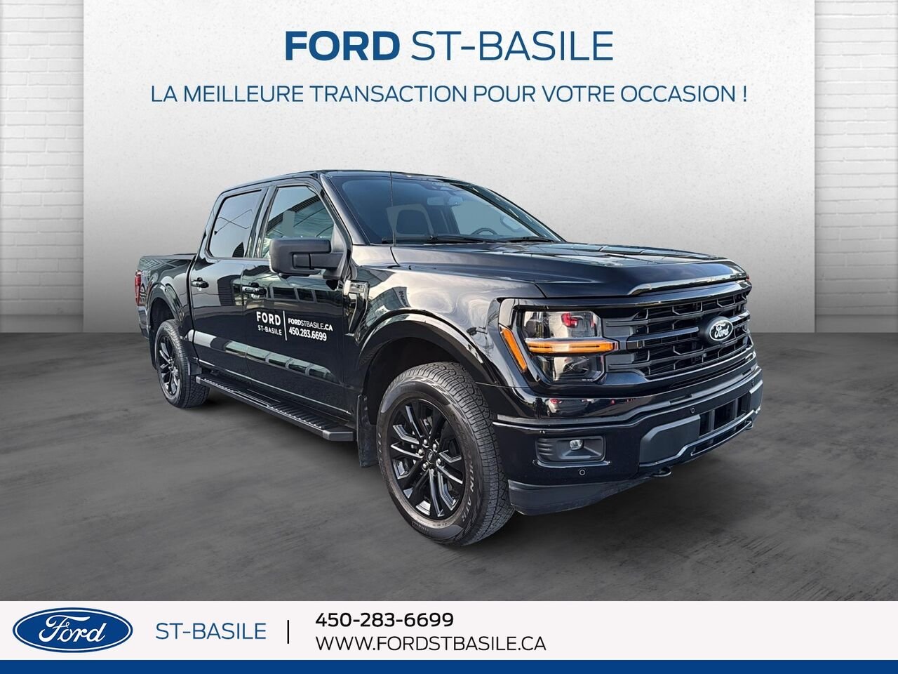2025 Ford F-150 Black Saint-Basile-le-Grand - photo #10